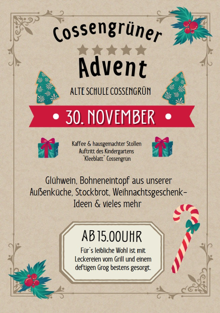 Cossengrüner Advent